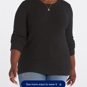 Market & Spruce Women's Charcoal Sweater